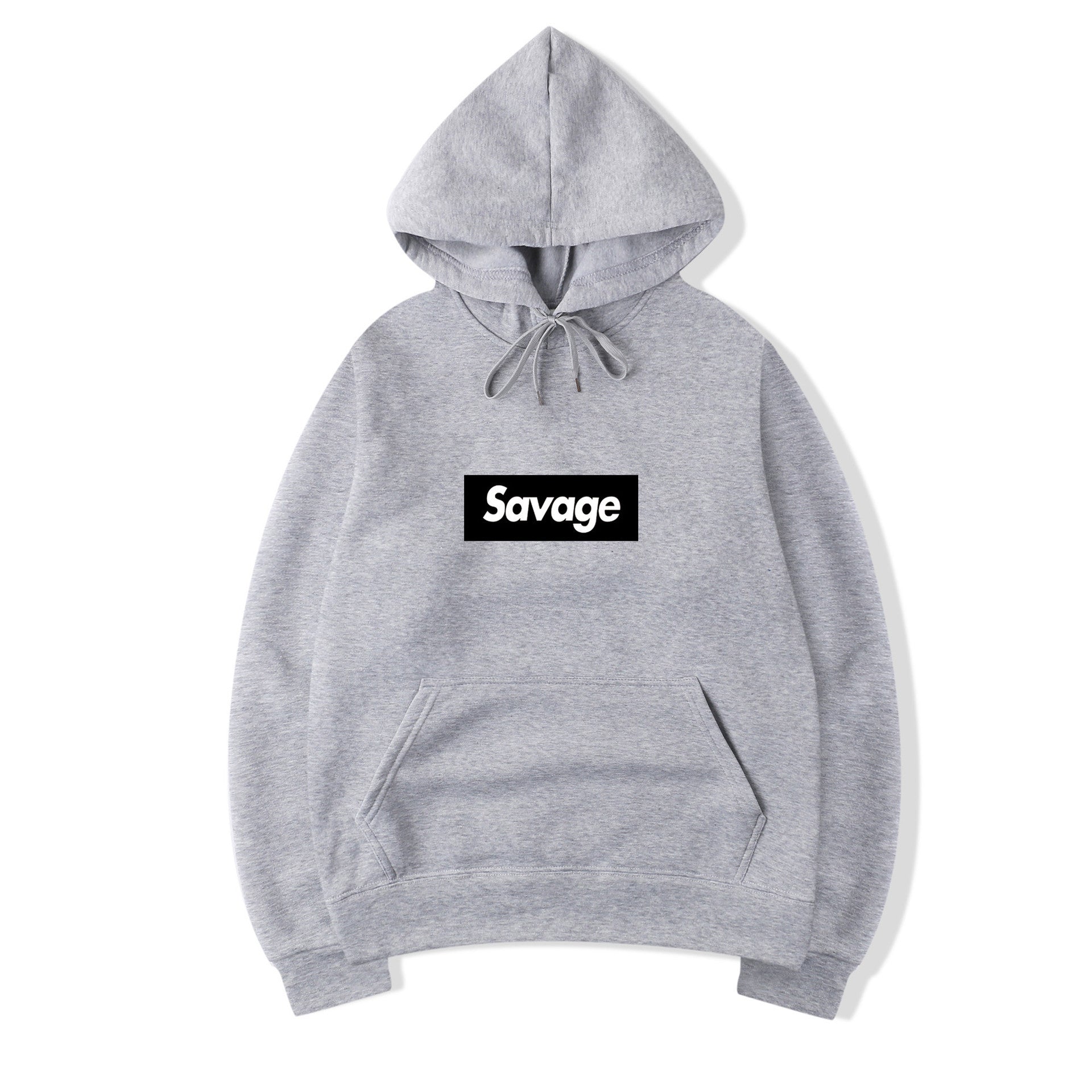 Hip Hop Hooded Sweatshirt with Letters