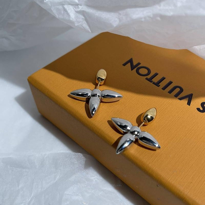 Clover Earrings Women's Cross Stud Earrings