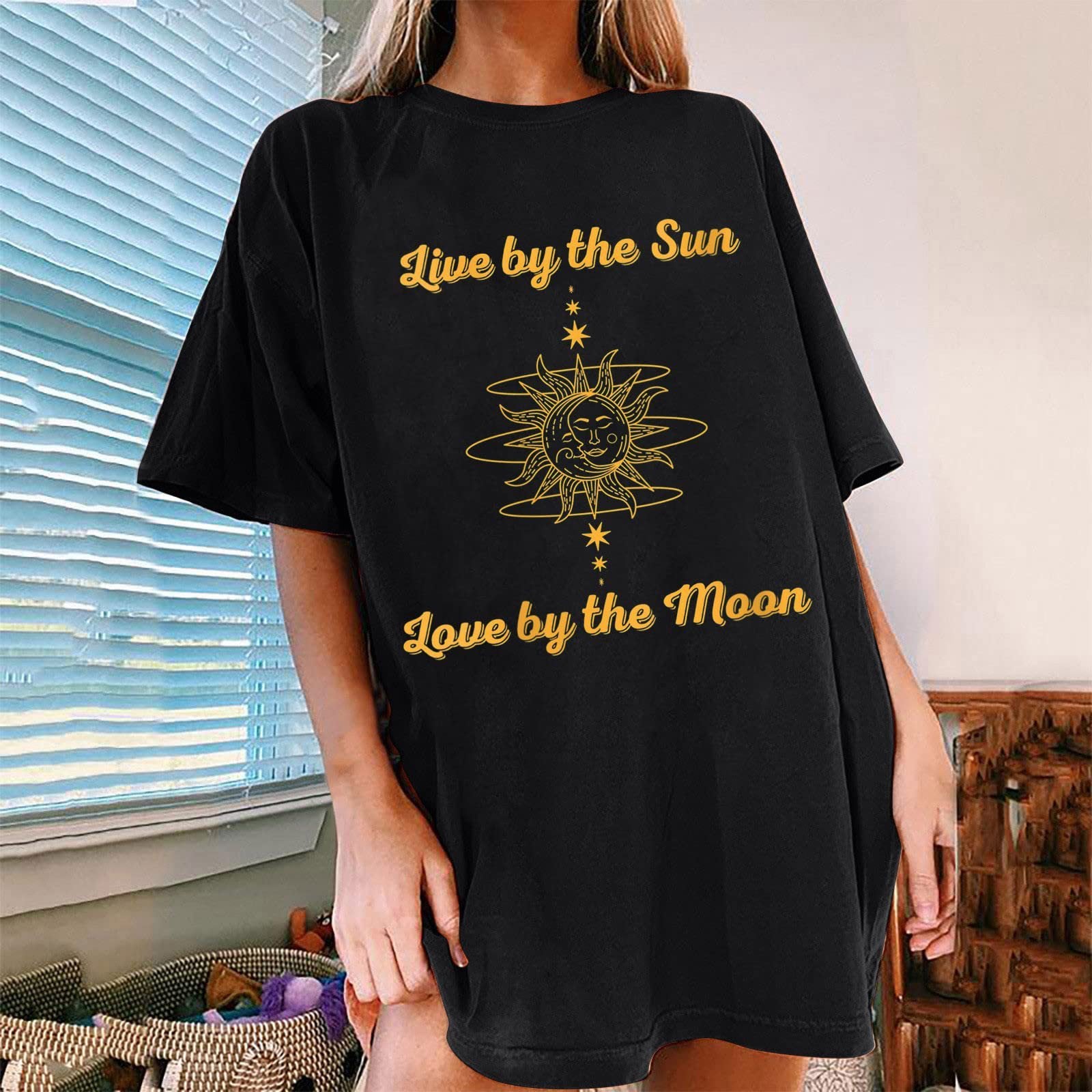 Women's Plus Size Mid-length Round Neck Short-sleeved T-shirt