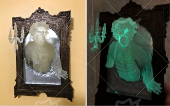 Decoration Mirror Creative Photo Frame Halloween