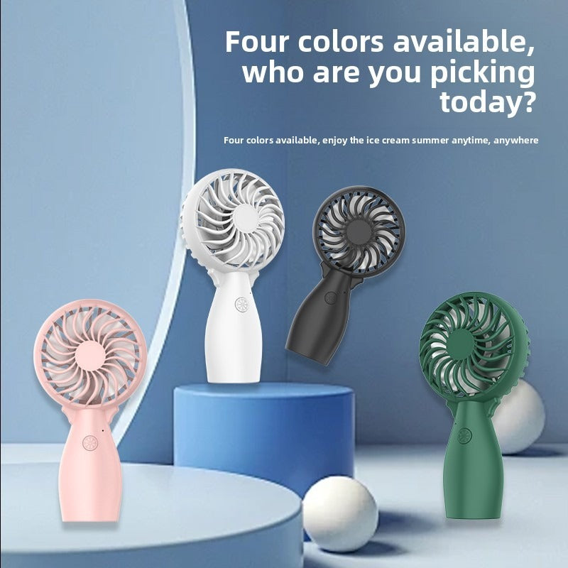 Handheld Fan For Dorm Study, Participation In Exhibitions, Gardening Work, And Pet Care.