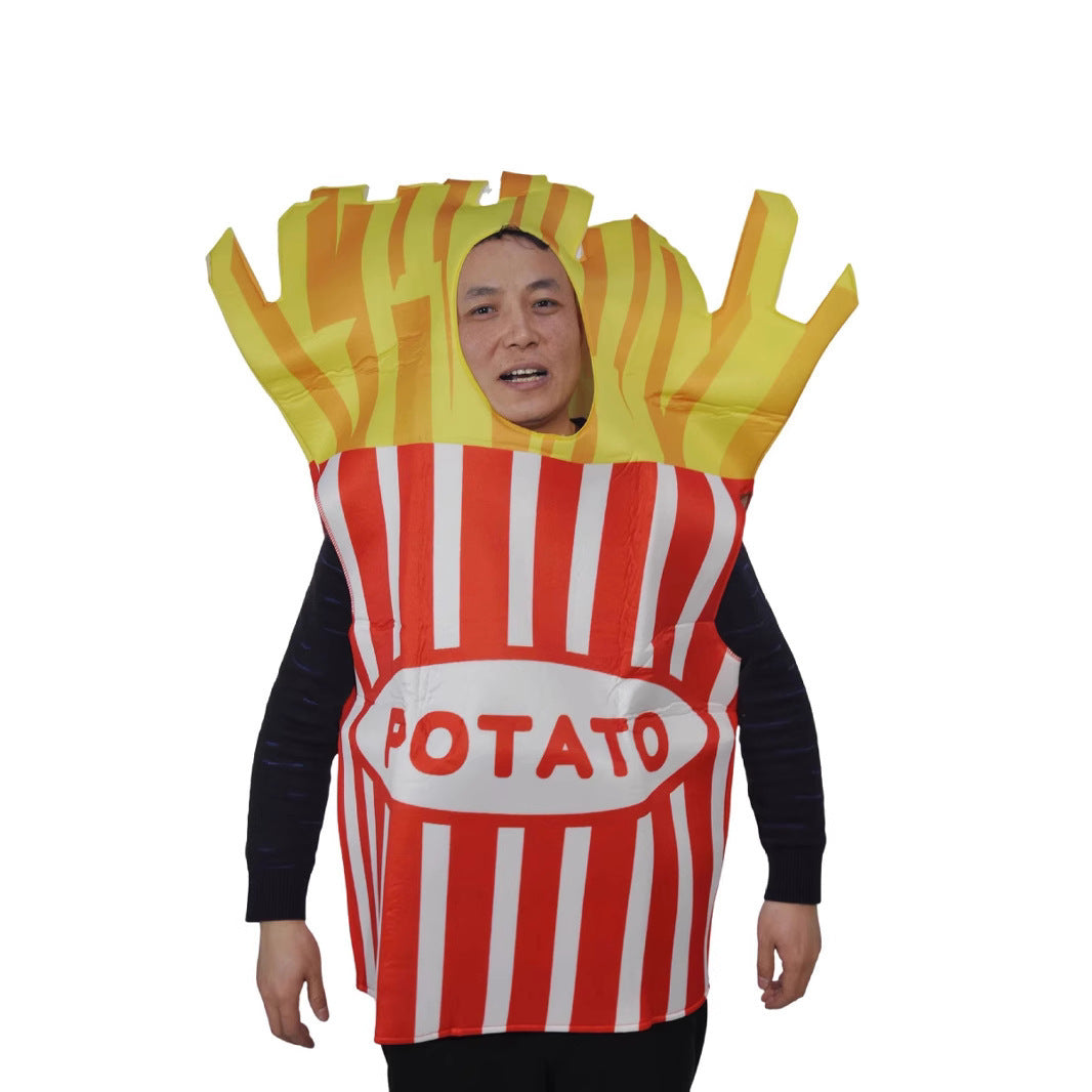 Halloween Snack French Fries Performance Costume