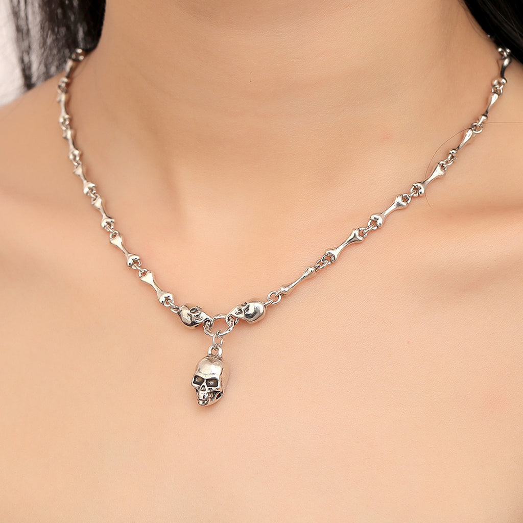 Niche Hip Hop Skull Pendant Tide