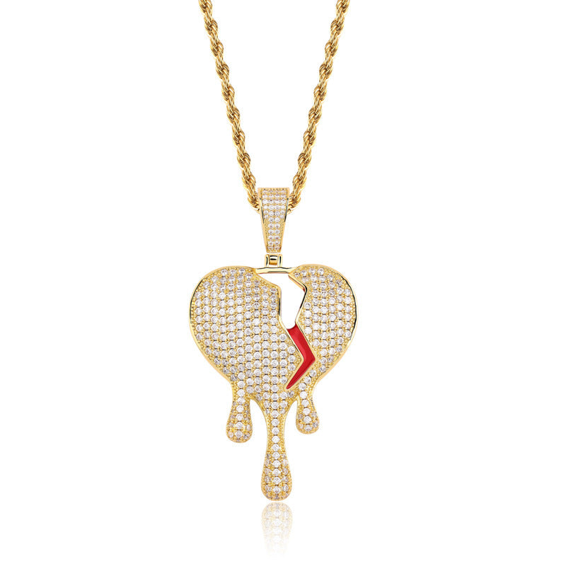 Water drop heartbreak Pendant