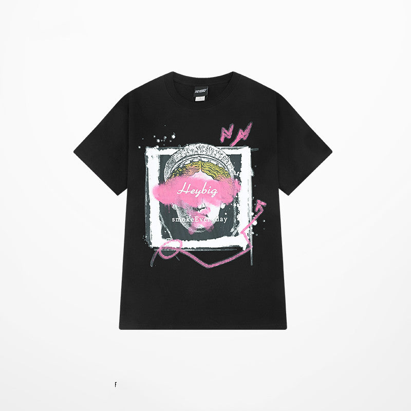 New Hip-hop Street Fried Short Sleeves