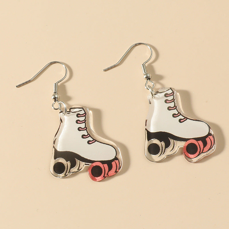 Personality Minority Leaf Fruit Earrings