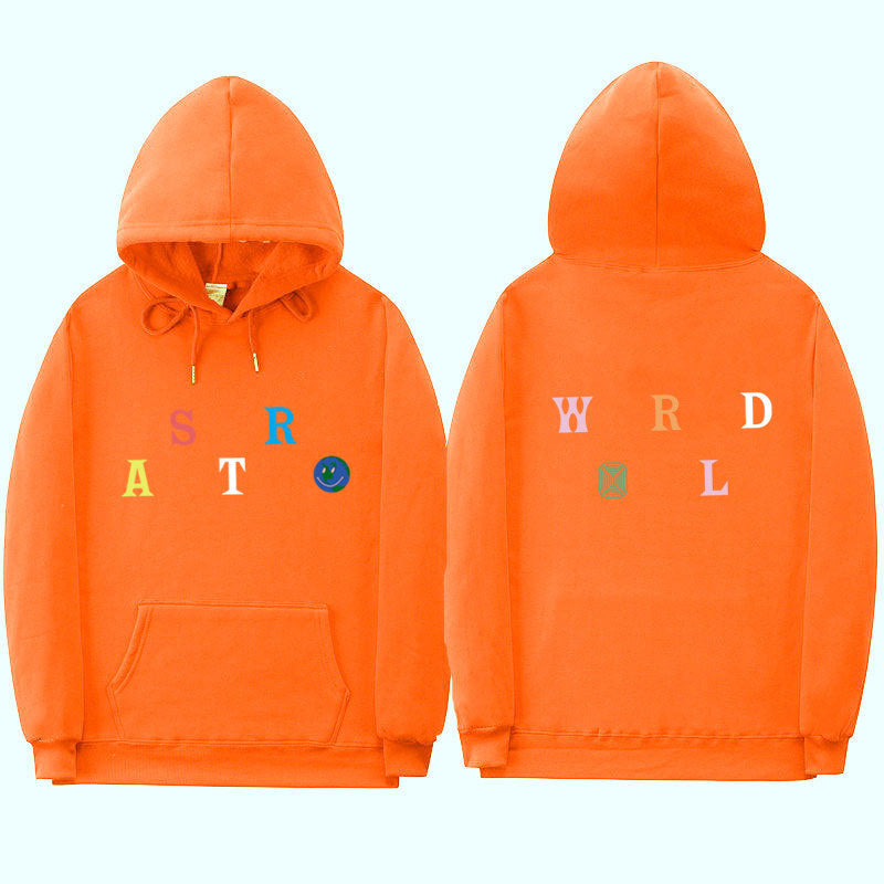Street plus fleece hooded sweater
