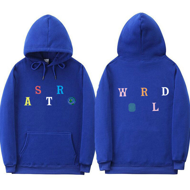 Street plus fleece hooded sweater