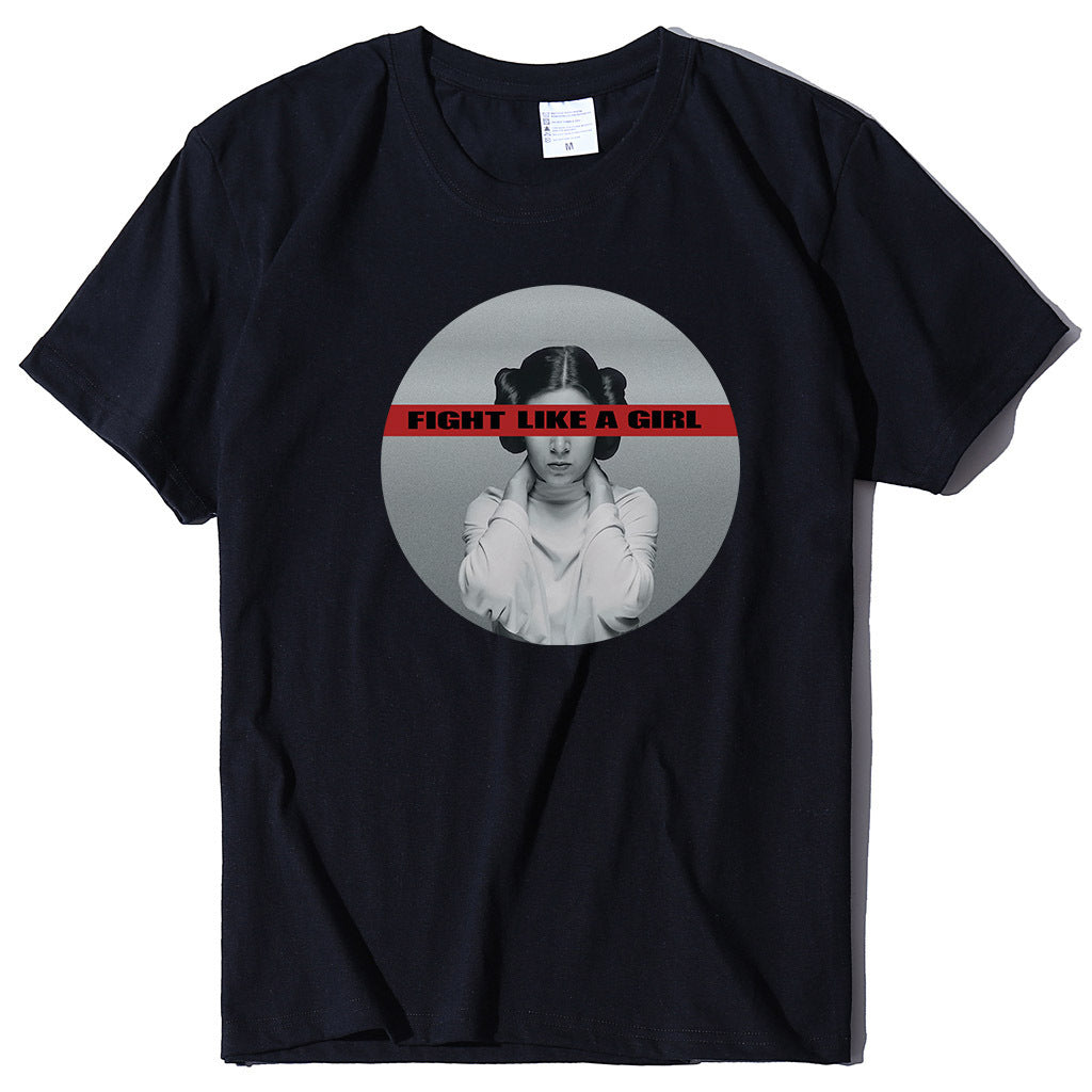 Feminist Print Casual T-shirt Short Sleeve Summer Tops Tee Shirt