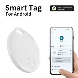 Google Search Global Tracking Anti-Loss Device GPS Backpack Key Chain Android Locator ITag