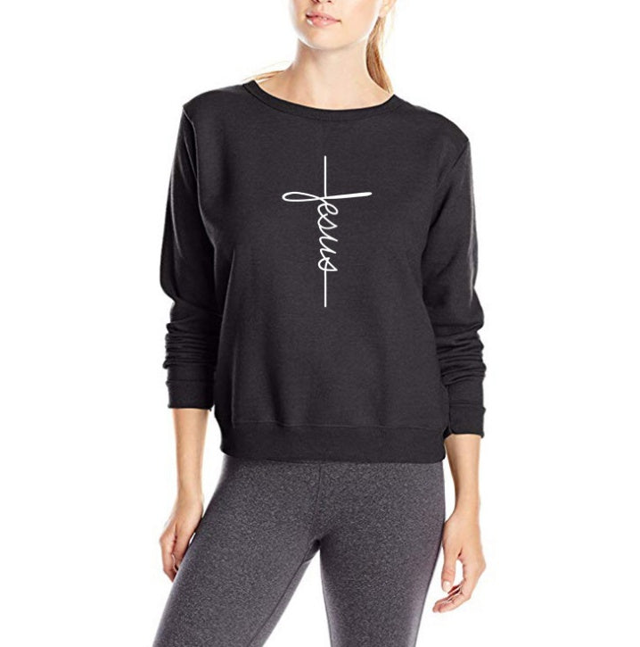 Letter Print Sweatshirt
