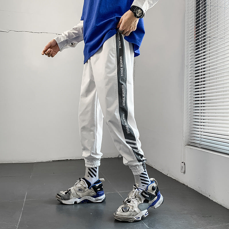 Thin boxed athletic Harem Pants