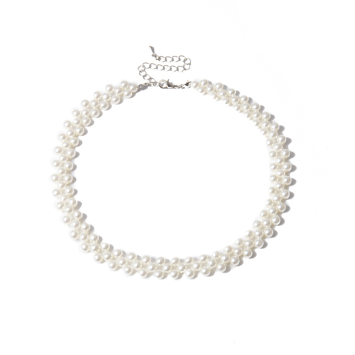 Fashion street beaded round necklace