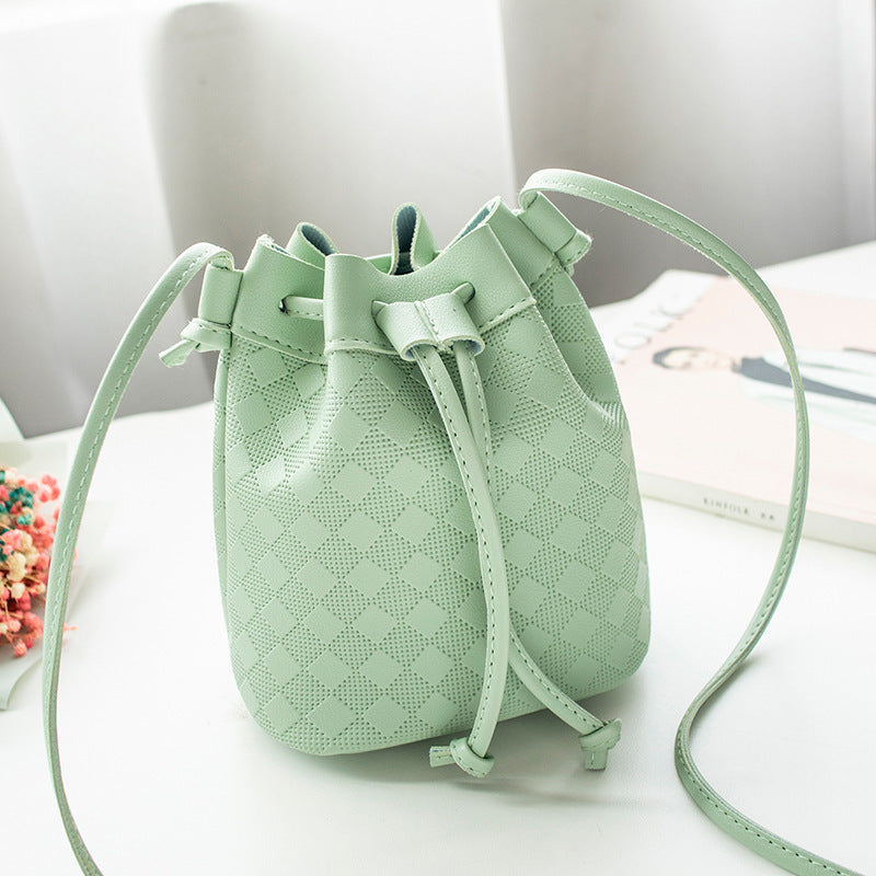 Summer Female Bag Drawstring Messenger Bag Fairy Daily Wild Trend Small Bag