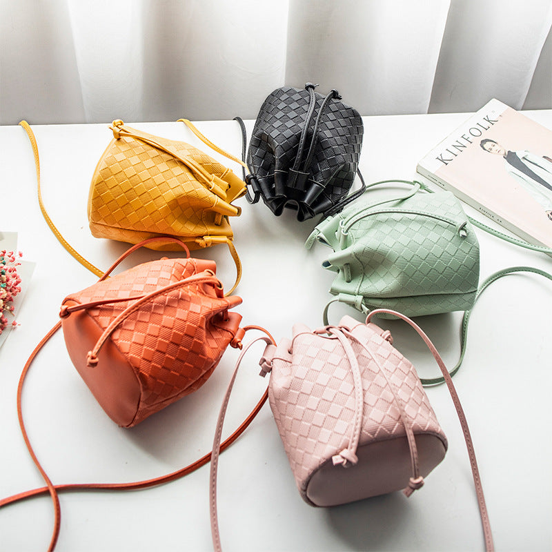 Summer Female Bag Drawstring Messenger Bag Fairy Daily Wild Trend Small Bag