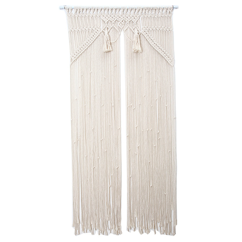 Wall Hanging Macrame Curtain Bohemian Hand Woven