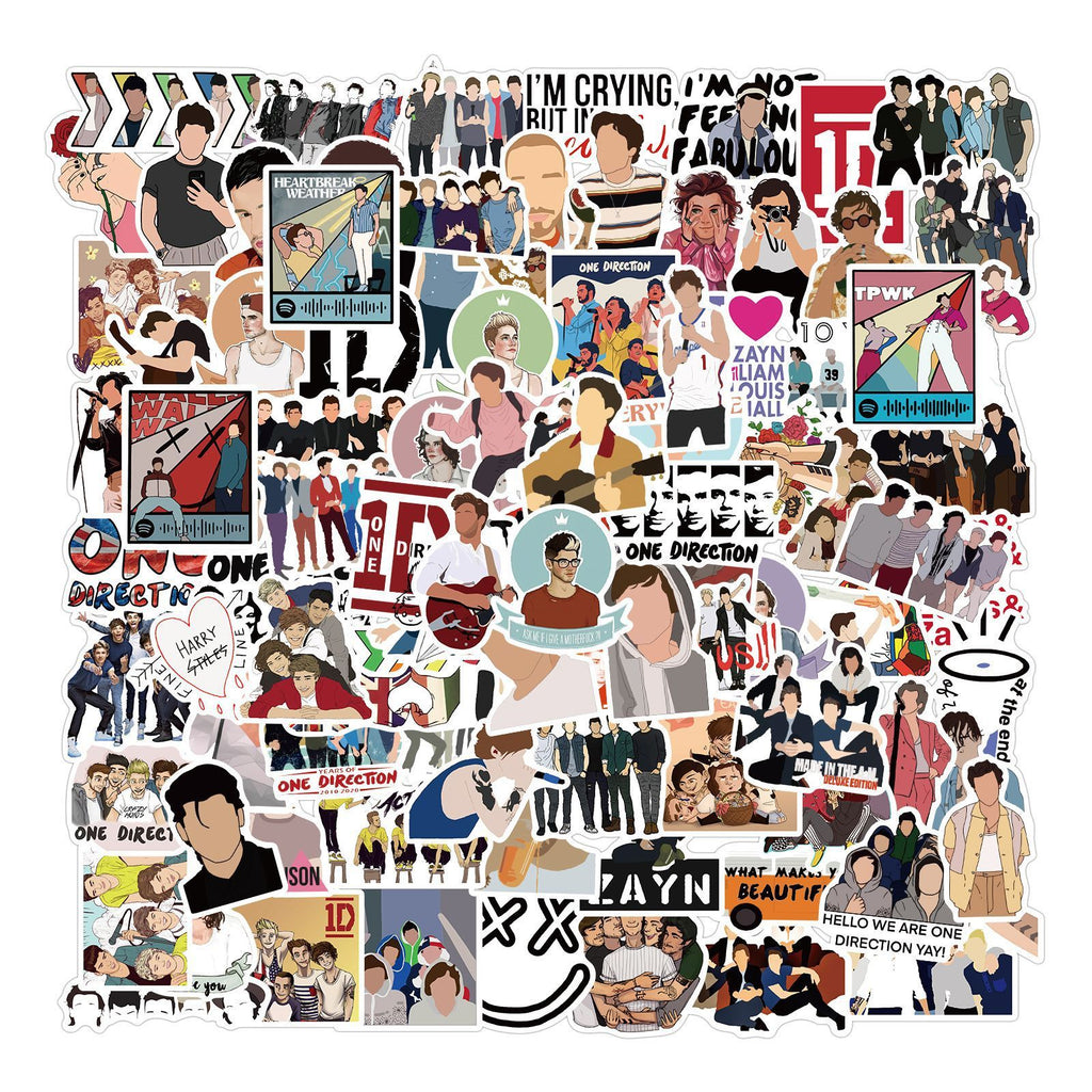 Band Graffiti Stickers Waterproof