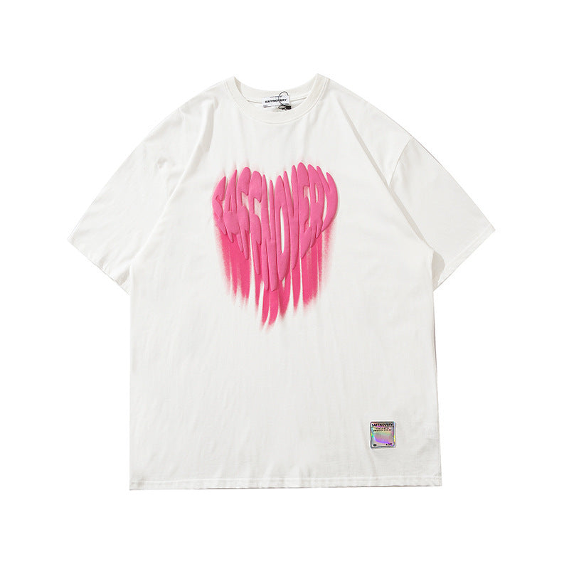 Sick Peak Love Graffiti Cotton Tee