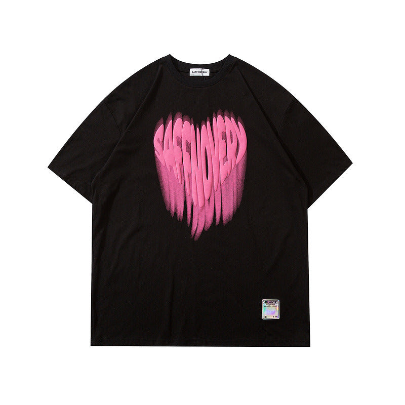 Sick Peak Love Graffiti Cotton Tee