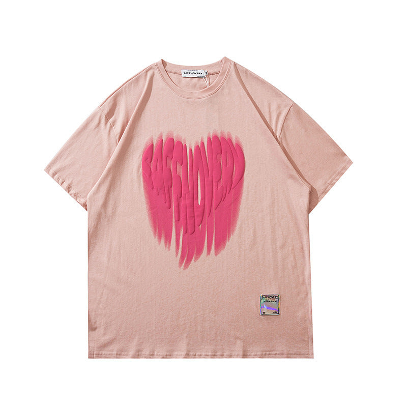Sick Peak Love Graffiti Cotton Tee