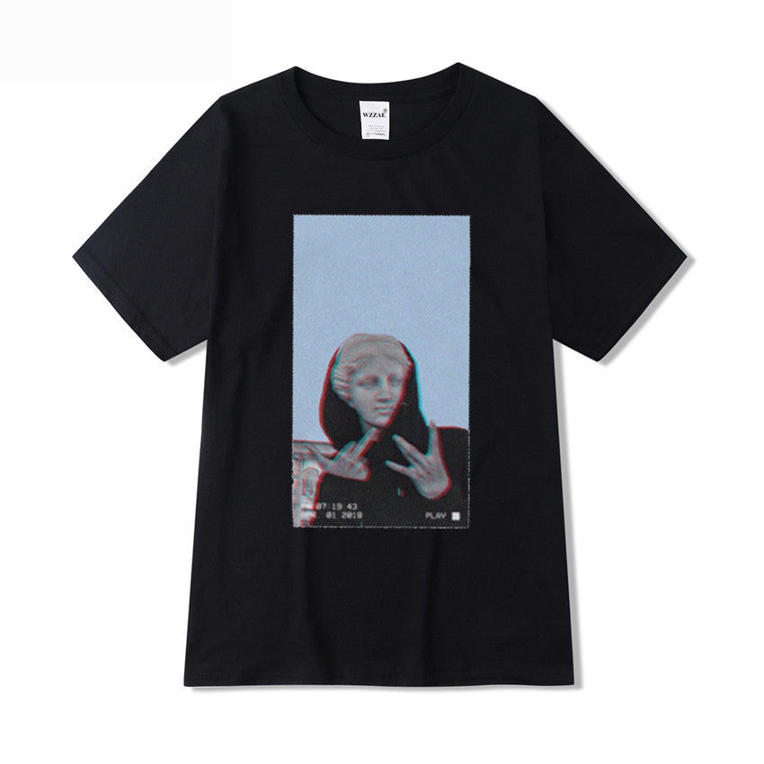 Print Fun Harajuku Street Wear Men's T-Shirt