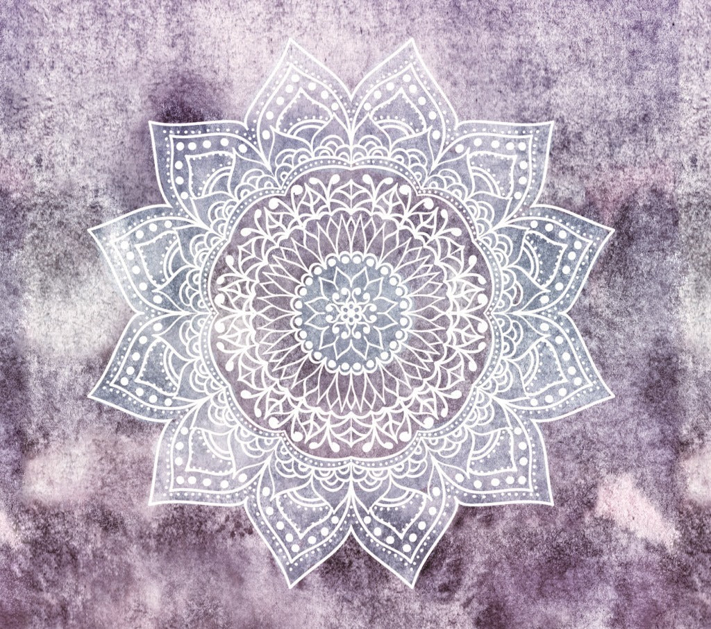 Cloth Mandala Flower Pattern Printed Tapestry