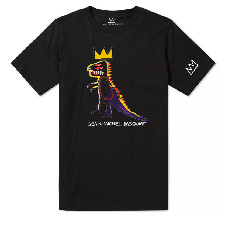 Cartoon graffiti short sleeve