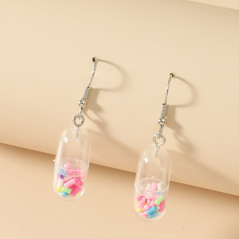 Personality Minority Leaf Fruit Earrings