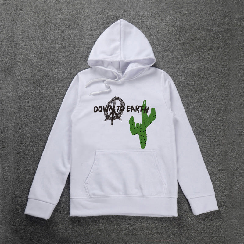 Printed Hoodie Graffiti