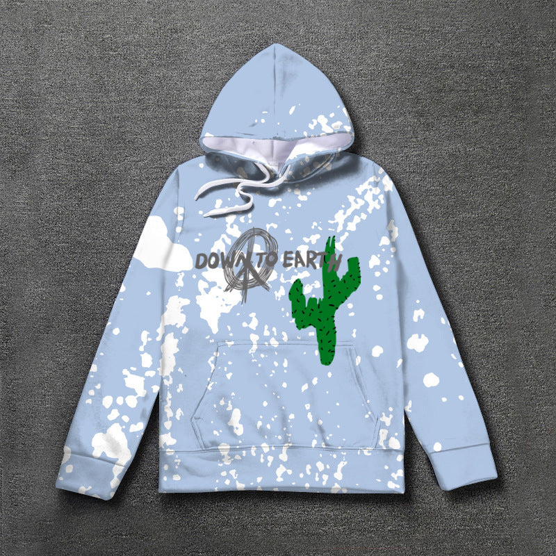 Printed Hoodie Graffiti