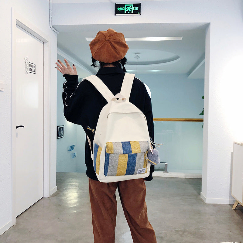Vintage girl schoolbag