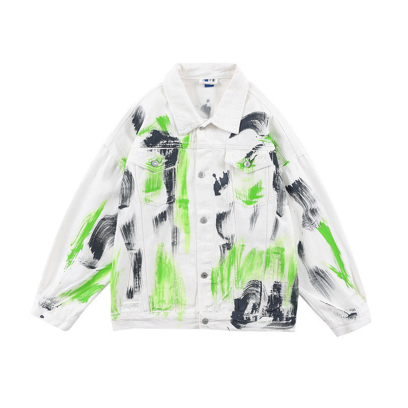 Loose Trendy Brand Hip-hop Lapel Jacket