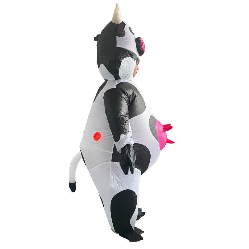 Cosplay Costume Festival Party Funny Costume Bobo Cow Inflatable Clothing