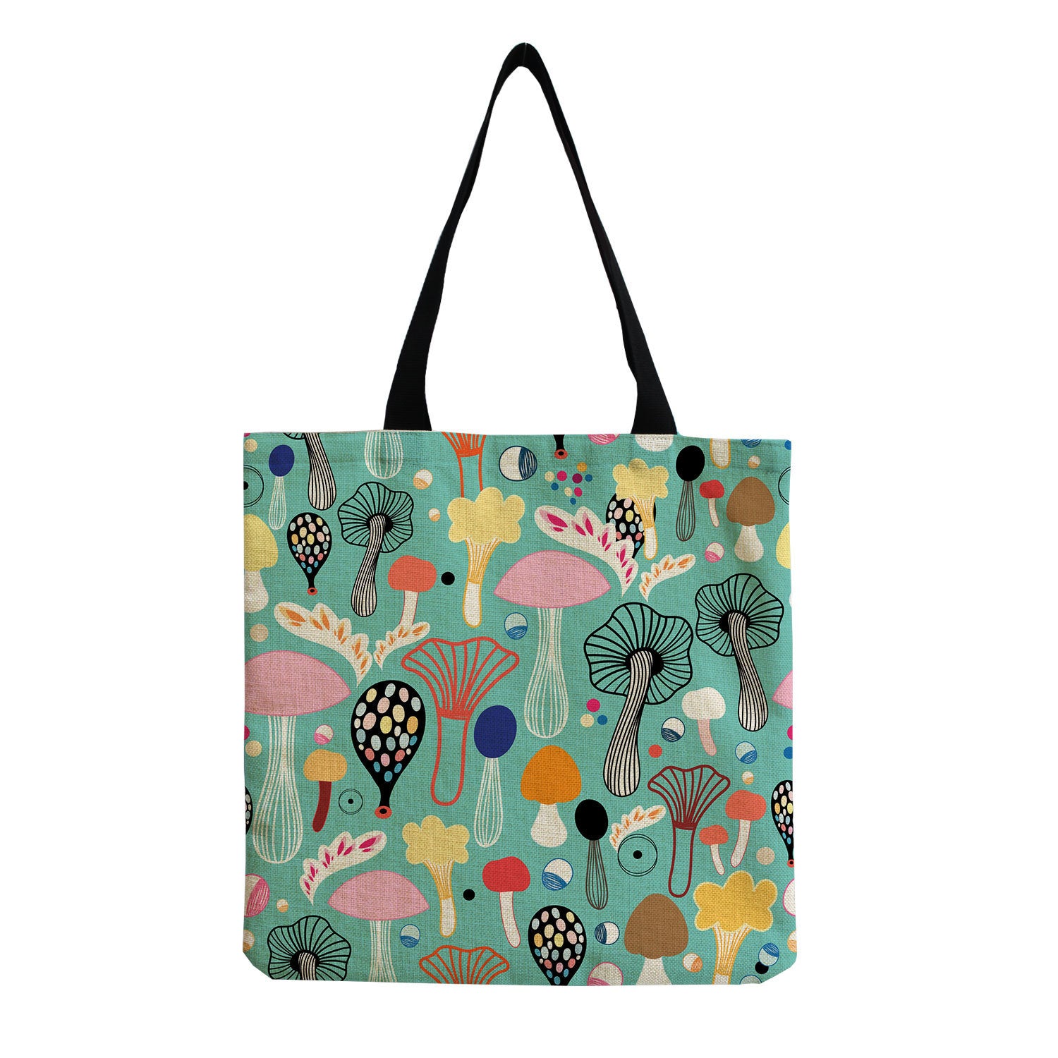 Cartoon Mushroom One-shoulder Portable Reusable Cute Mushroom