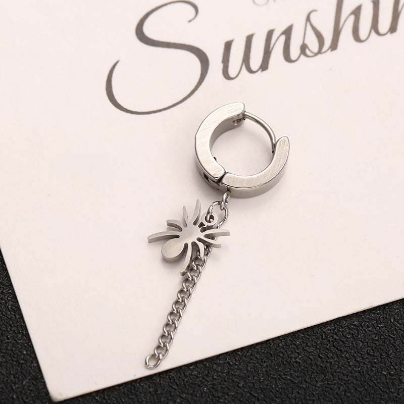 Single Street Hip Hop Earrings