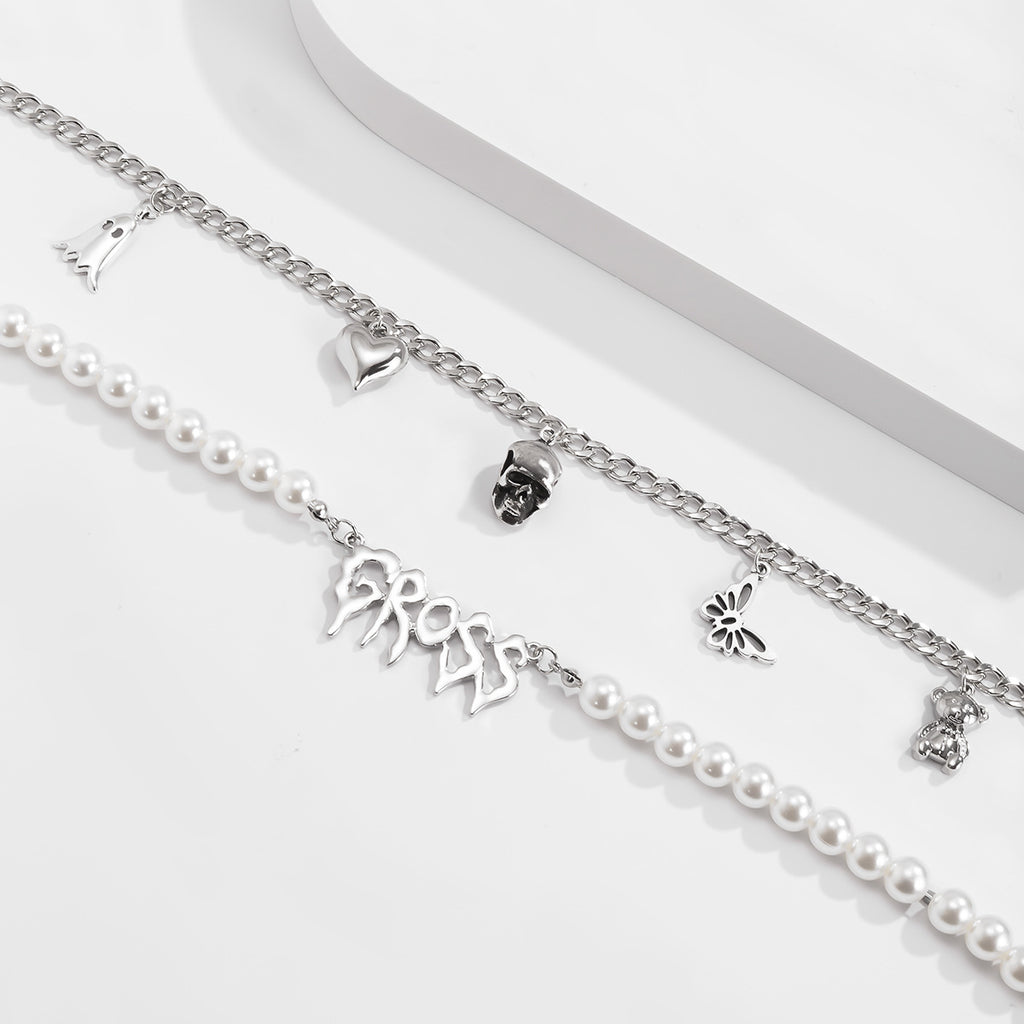 Retro Style Necklace American Street Hip-hop Trend
