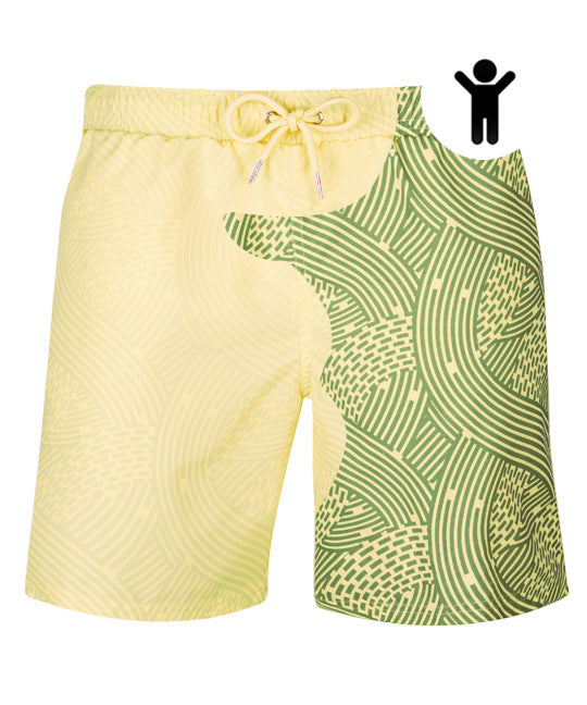 Children's Water-changing Swimming Trunks Beach Pants