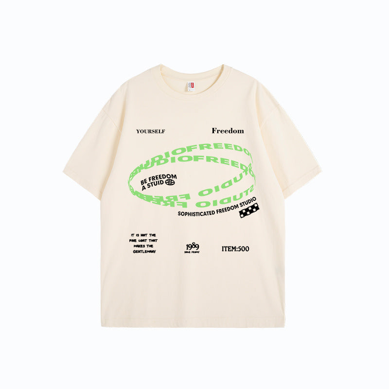 American Letter T-shirt Summer Street
