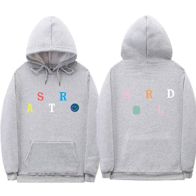 Street plus fleece hooded sweater