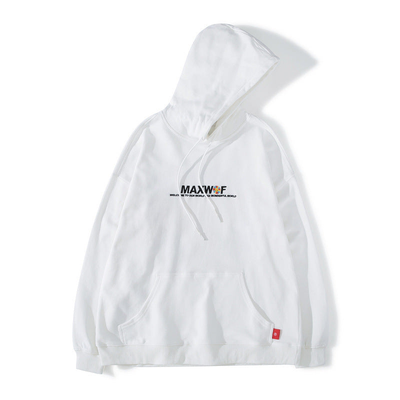 Graffiti print hoodie