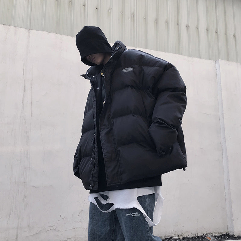 Pure Color Street Fashion Brand Ins Street Korean Loose Bread Clothes