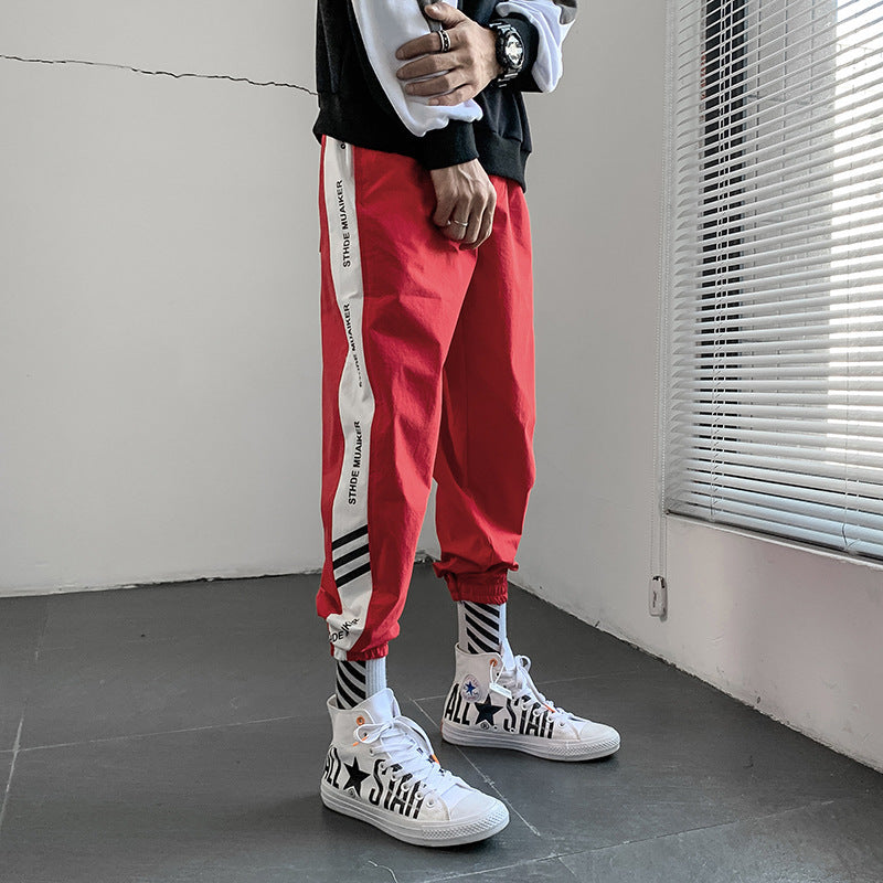 Thin boxed athletic Harem Pants