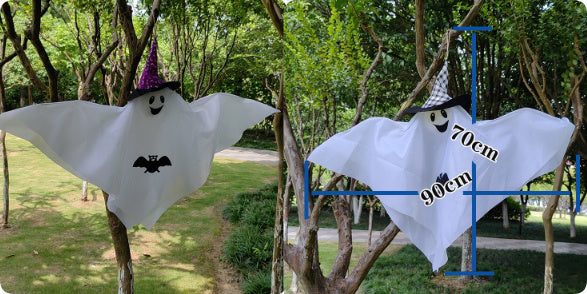 Halloween Ghost Pendant Cute Floating Ghost Decoration Supplies