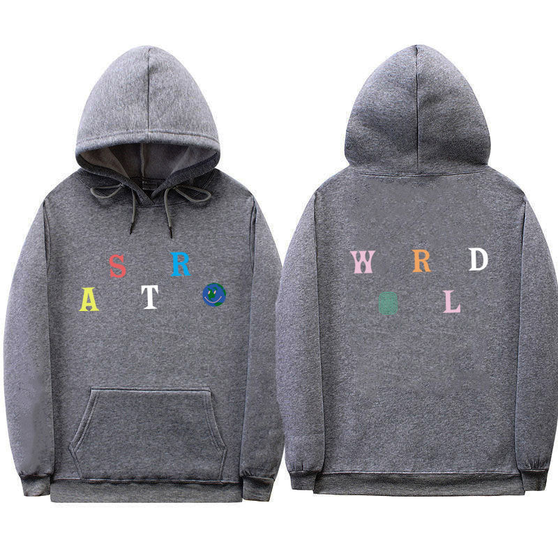 Street plus fleece hooded sweater