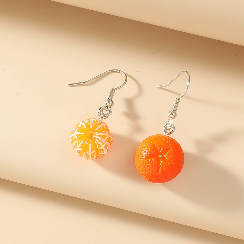 Personality Minority Leaf Fruit Earrings