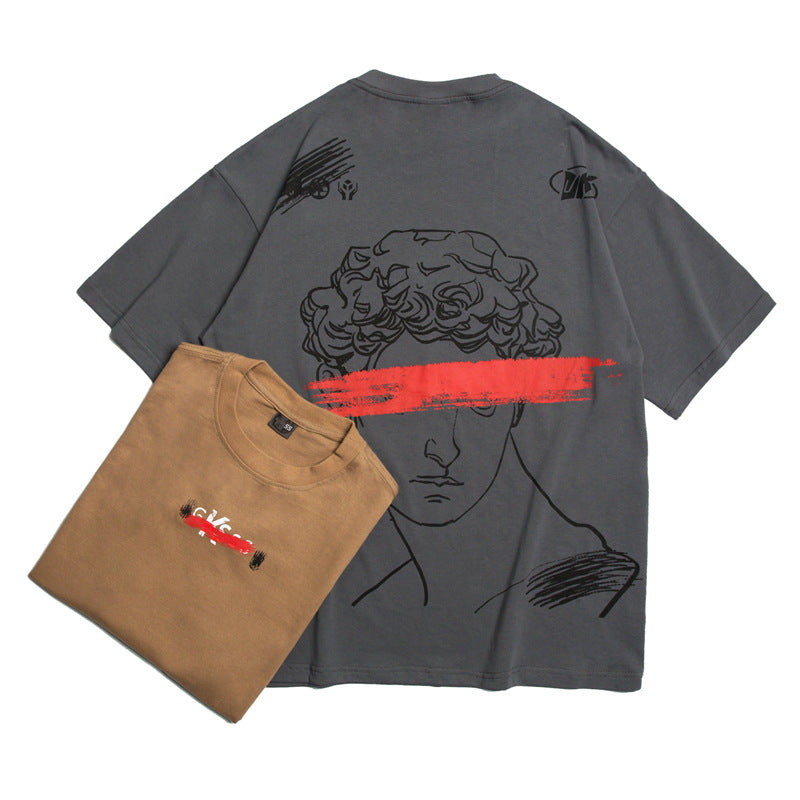 Graffiti print T-shirt