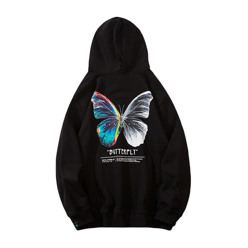 Fleece hooded sweatshirt