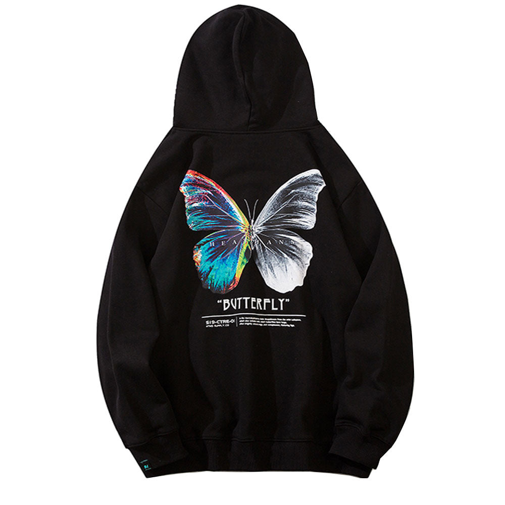 Fleece hooded sweatshirt