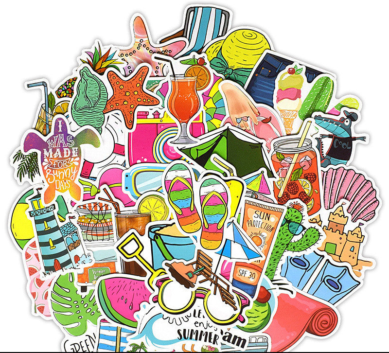 Alpaca graffiti stickers