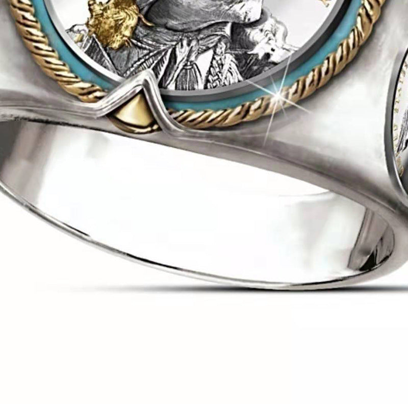 Indian  Pirate Eagle Ring